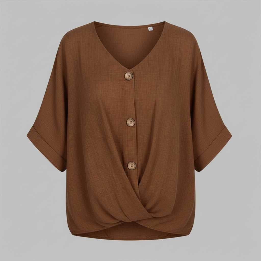 Camicetta Elegante Donna Scollo a V | Camicette Donna