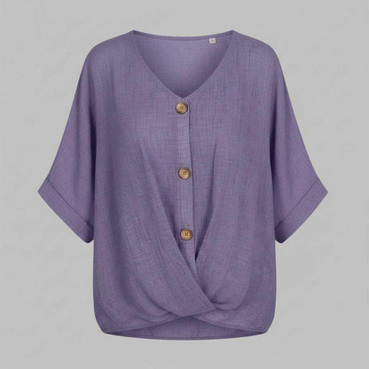 Camicetta Elegante Donna Scollo a V | Camicette Donna