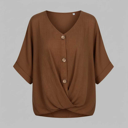 Camicetta Elegante Donna Scollo a V | Camicette Donna