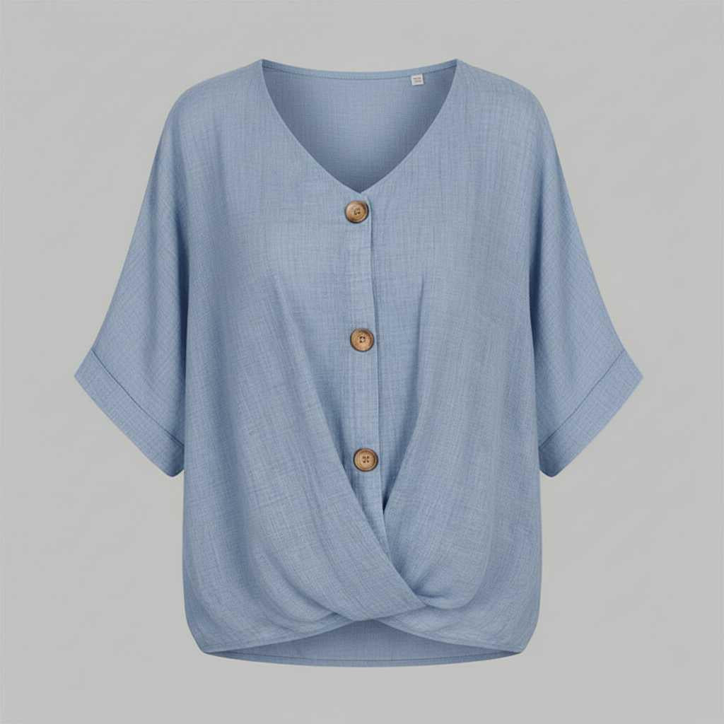 Camicetta Elegante Donna Scollo a V | Camicette Donna