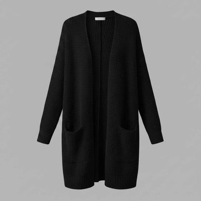 Cardigan Lungo Donna Elegante in Lana | Abbigliamento Moda