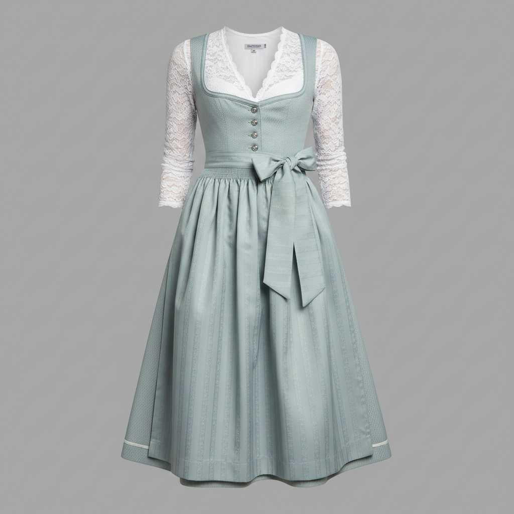 Dirndl Elegante | Costume da Donna Oktoberfest in Cotone