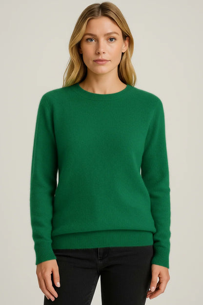 Maglione Donna Classico Girocollo Morbido a Coste 2