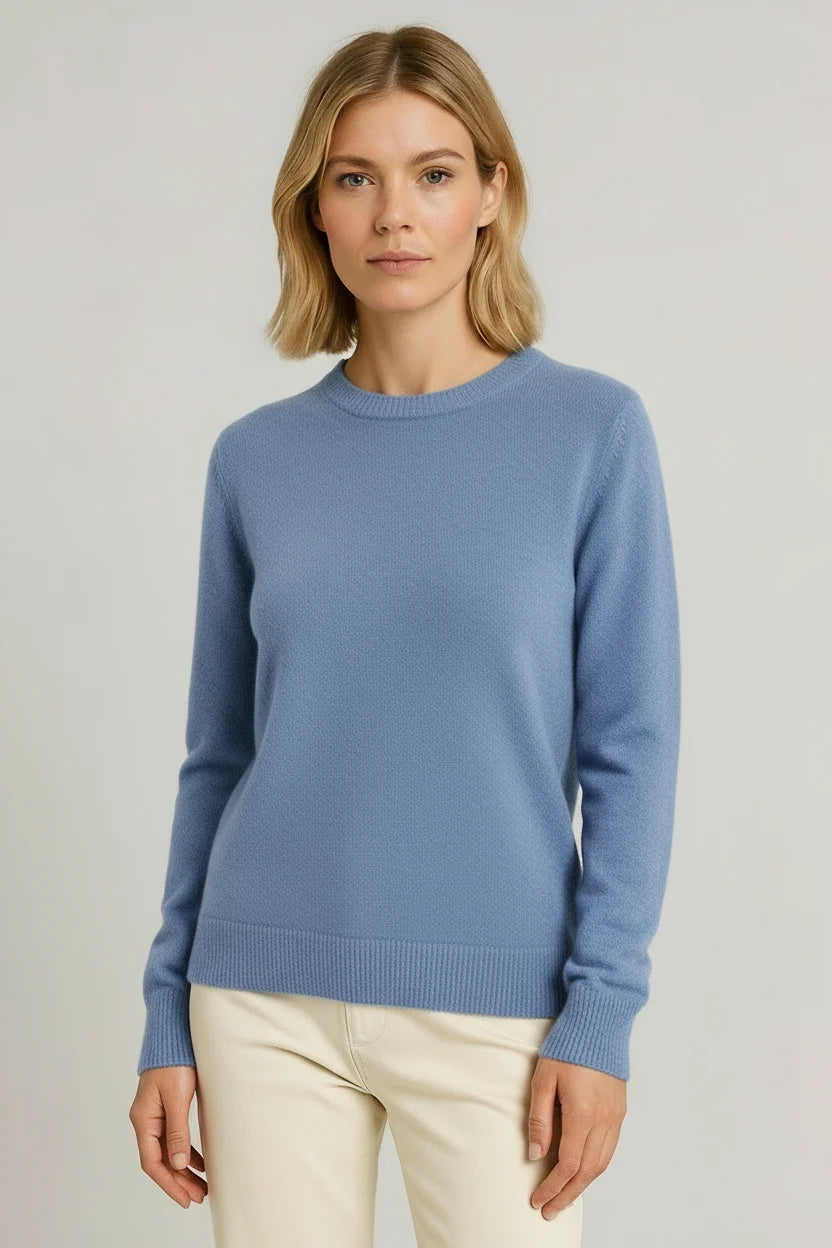 Maglione Donna Classico Girocollo Morbido a Coste 5