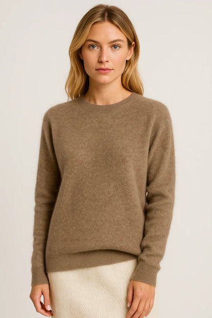 Maglione Donna Classico Girocollo Morbido a Coste 6