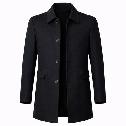 Men's Classic Tailored Winter Overcoat 1