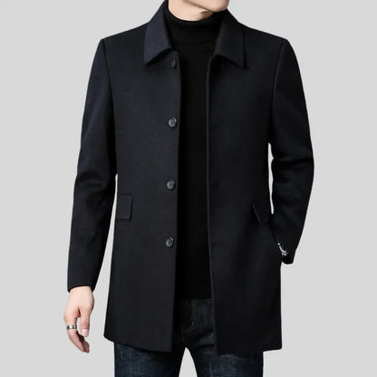 Men's Classic Tailored Winter Overcoat 2