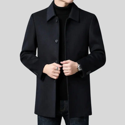 Men's Classic Tailored Winter Overcoat 3