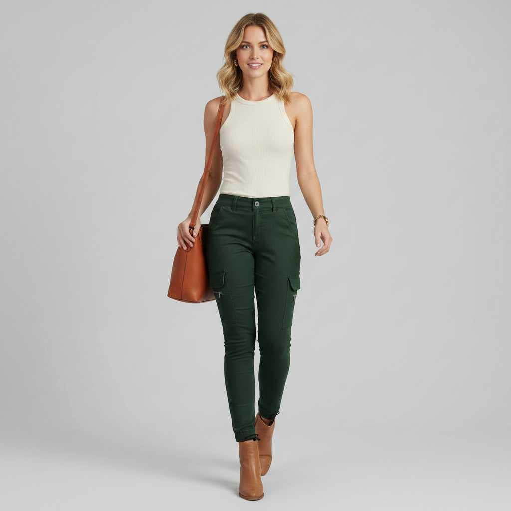 Pantaloni Cargo Donna Moderni | Stile Urbano