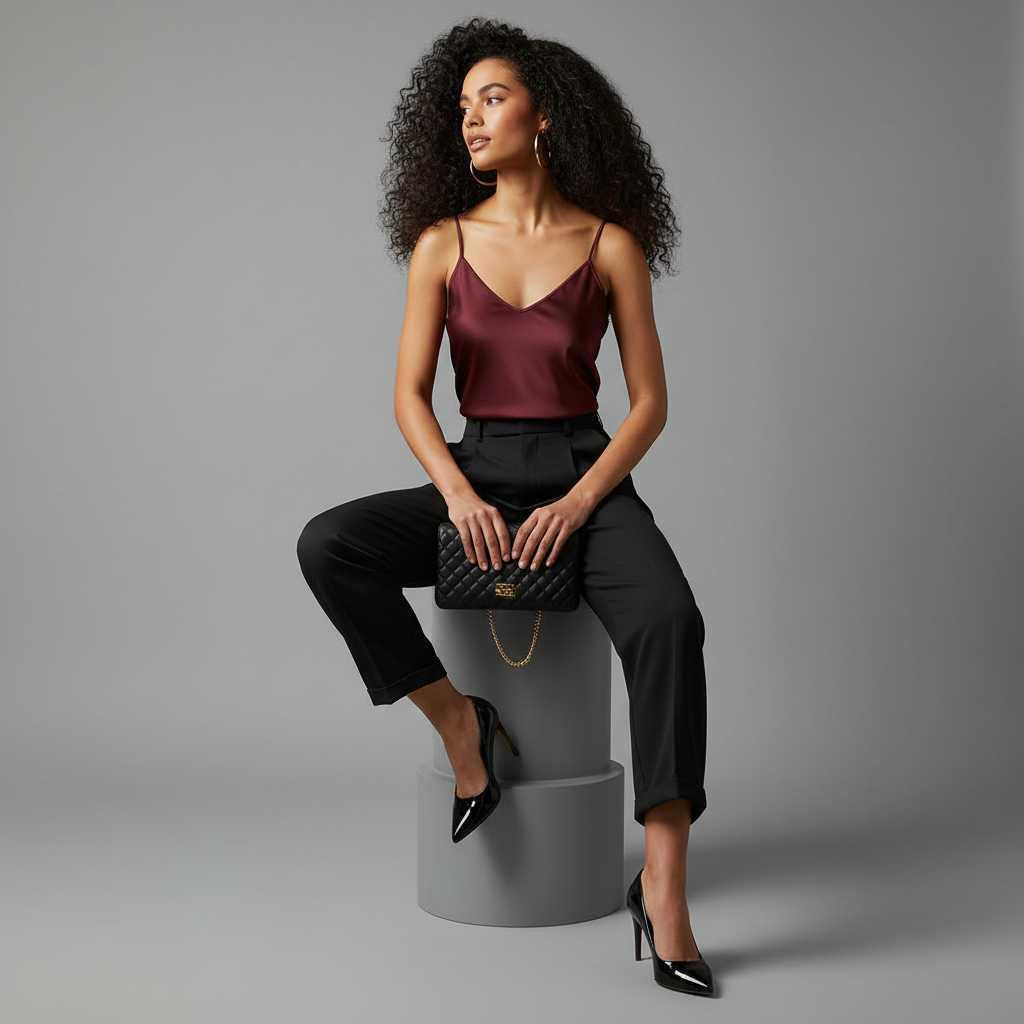 Pantaloni Eleganti Aderenti | Pantaloni da Ufficio Donna