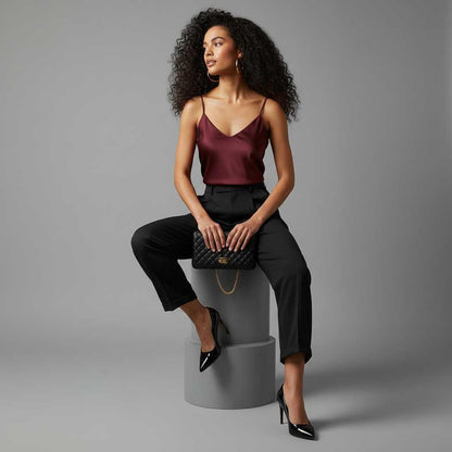Pantaloni Eleganti Aderenti | Pantaloni da Ufficio Donna