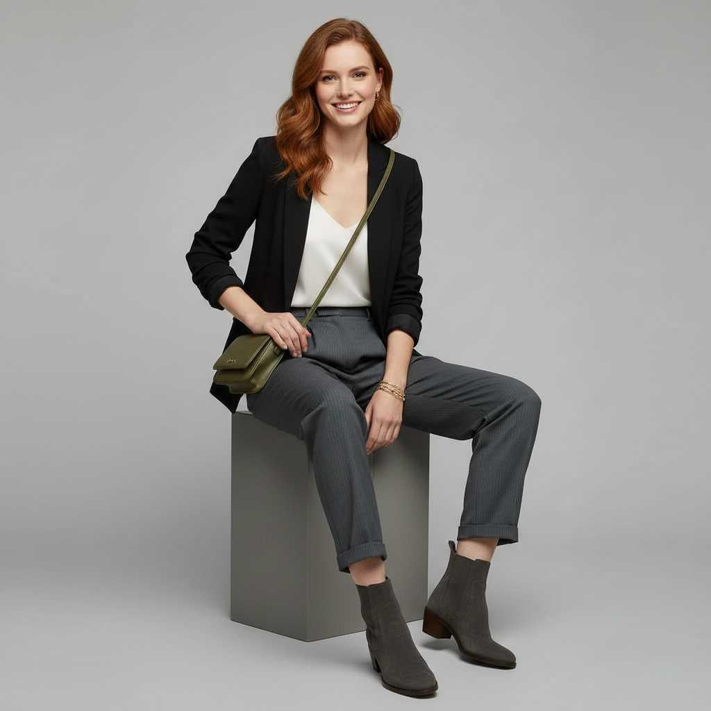 Pantaloni Eleganti Aderenti | Pantaloni da Ufficio Donna