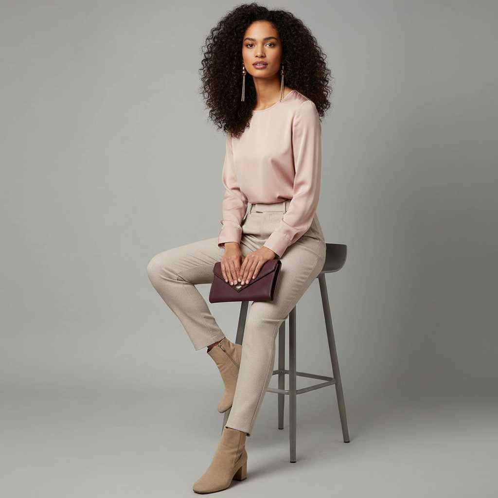 Pantaloni Eleganti Donna Bianca | Moda Femminile
