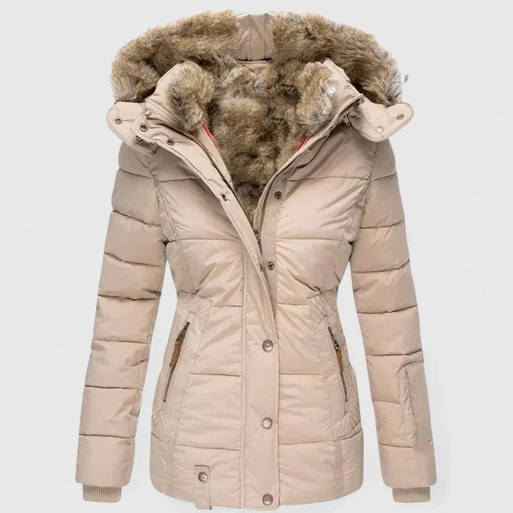 Veyzandra Cappotto Donna | Caldo, Regolabile, Con Tasche 0