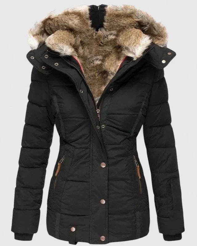 Veyzandra Cappotto Donna | Caldo, Regolabile, Con Tasche 2