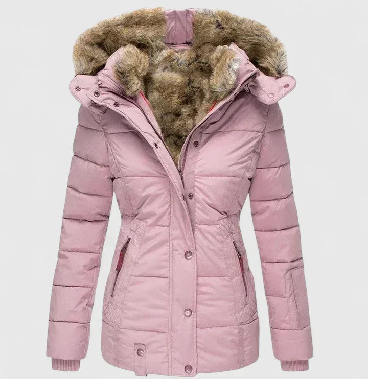 Veyzandra Cappotto Donna | Caldo, Regolabile, Con Tasche 3