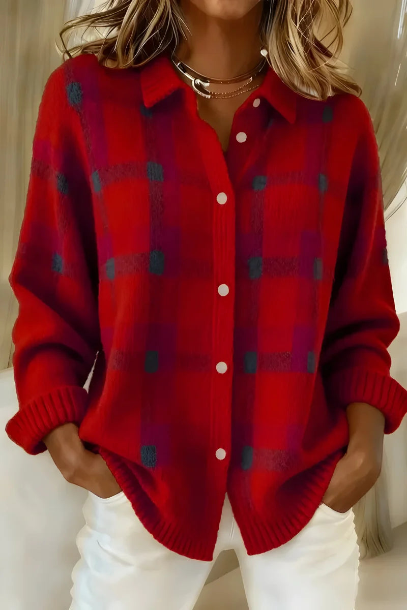 Women's Cozy Oversized Cardigan Lungo 1